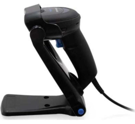 Slika izdelka: POS  Čitalec žični Ročni 1D Datalogic QuickScan QD2220 s kablom in stojalom [QD2220-BKK1S]