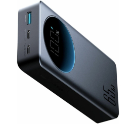 Slika izdelka: Prenosna baterija  Joyroom 20.000mAh, 1x USB, 2x USB-C, 65W siva (JR-PBF04)