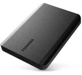 Slika izdelka: Prenosni disk 6,4cm (2,5") 1TB USB 3.2 Toshiba Canvio Basics