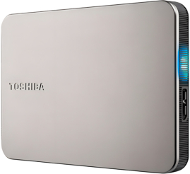 Slika izdelka: Prenosni disk 6,4cm (2,5") 2TB USB 3.2 Toshiba Canvio Flex  - srebrn (HDTX220ESCAA)