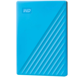 Slika izdelka: Prenosni disk 6,4cm (2,5") 4TB USB 3.0 WD My Passport - modra WDCHD-WDBPKJ0040BBL