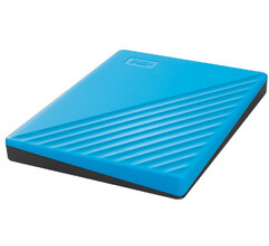 Slika izdelka: Prenosni disk 6,4cm (2,5") 4TB USB 3.0 WD My Passport - modra WDCHD-WDBPKJ0040BBL