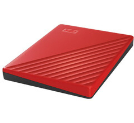 Slika izdelka: Prenosni disk 6,4cm (2,5") 4TB USB 3.0 WD My Passport - rdeča WDBPKJ0040BRD-WESN