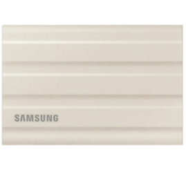 Slika izdelka: Prenosni disk SSD 2TB USB 3.2 Samsung T7 Shield 1050/1000MB/s  - bež (MU-PE2T0K/EU)