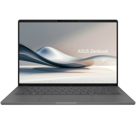Slika izdelka: Prenosnik Asus 35,5 cm (14,0") Zenbook A14 1920x1200 OLED 600nit Snapdragon® X Elite/32GB/SSD1TB/BL/CER-ALU/Qualcomm Adreno GPU/Win11Pro (90NB16G2-M002P0)