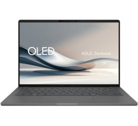 Slika izdelka: Prenosnik Asus 35,5 cm (14,0") Zenbook 14 OLED 1920x1200 OLED 600nit Snapdragon® X Elite/32GB/SSD1TB/BL/AI Chip: 45 TOPs/ALU/Qualcomm Adreno GPU/Win11Home (90NB16G2-M004F0)