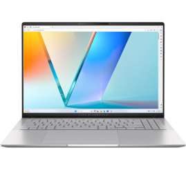 Slika izdelka: Prenosnik Asus 40,64 cm (16,0") Vivobook 16S 2880x1800 OLED 600nit Ryzen AI 7 350/24GB/SSD1TB/BL/ALU/ALU/AMD Radeon 860M/Win11Home (90NB1593-M00550)
