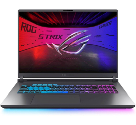 Slika izdelka: Prenosnik Asus 45,72 cm (18,0") ROG Strix G18 2560x1600 IPS G-SYNC 500nit 240Hz Ultra 9-275HX/32GB/SSD2TB/BL RGB/RTX5080-16GB/Win11Home (90NR0LC1-M006N0)