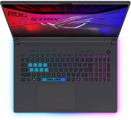 Slika izdelka: Prenosnik Asus 45,72 cm (18,0") ROG Strix G18 2560x1600 IPS G-SYNC 500nit 240Hz Ultra 9-275HX/32GB/SSD2TB/BL RGB/RTX5080-16GB/Win11Home (90NR0LC1-M006N0)