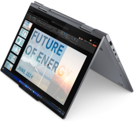 Slika izdelka: Prenosnik Lenovo 35,5 cm (14,0") ThinkPad X1 2-in-1 G9 1920x1200 IPS na dotik 400nit Ultra 7-155U/32GB/SSD1TB/BL/FP/ALU/Intel Graphics/Win11Pro (21KE002BSC)