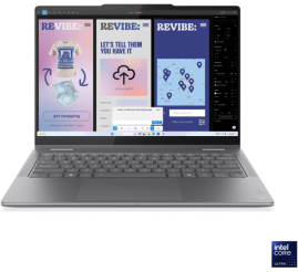 Slika izdelka: Prenosnik Lenovo 35,5 cm (14,0") Yoga 7 2-in-1 1920x1200 OLED na dotik 400nit Ultra 5-226V/16GB/512GB/BL/AI Chip: 40 TOPs/ALU/Intel Arc 130V/Win11Home (83JQ0026SC)