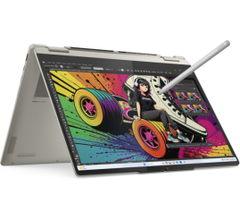 Slika izdelka: Prenosnik Lenovo 35,5 cm (14,0") Yoga 7 2-in-1 1920x1200 OLED na dotik 400nit Ryzen AI 5 340/16GB/SSD1TB/BL/AI Chip: 50 TOPs/ALU/AMD Radeon 840M/Win11Home (83JR0021SC)