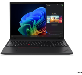 Slika izdelka: Prenosnik Lenovo 40,64 cm (16,0") ThinkPad T16 G4 1920x1200 IPS 400nit Ryzen AI 7 PRO 350/32GB/SSD1TB/BL/AI Chip: 50 TOPs/PC-Carbon/AMD Radeon 860M/Win11Pro (21QN001DSC)