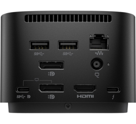 Slika izdelka: Priklopna postaja USB-C => HP Dock Thunderbolt 4 Dock G4 2xDisplayPort HDMI 4xUSB3.2 USB-C 120W RJ45 - (4J0A2AA#ABB)