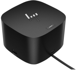 Slika izdelka: Priklopna postaja USB-C => HP Dock Thunderbolt 4 Dock G4 2xDisplayPort HDMI 4xUSB3.2 USB-C 120W RJ45 - (4J0A2AA#ABB)