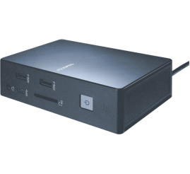 Slika izdelka: Priklopna postaja USB-C => Asus SlimPro Dock 2 1x HDMI 2xDisplayPort USB 2xUSB-C 180W 1xVGA 1xVGA Čitalec kartic (90NX0460-P00030)