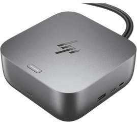 Slika izdelka: Priklopna postaja USB-C => HP TB4 Ultra 280W G6 1x HDMI 2xDisplayPort 5xUSB3.2 3xUSB-C 180W 1xLAN 2,5Gb Stikalo za vklop (AW5M5UT#ABB)