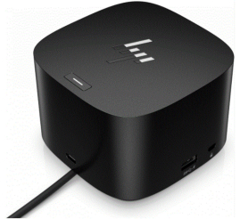 Slika izdelka: Priklopna postaja USB-C => HP Thunderbolt Dock G4 120W 4xUSB 3.2 1x USB-C ETH LAN HDMI 2xDisplayPort / odprta embalaža