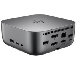 Slika izdelka: Priklopna postaja USB-C => HP Thunderbolt 4 G6 1x HDMI 2xDisplayPort 3xUSB3.2 2xUSB-C 100W 1xRJ45 (9X472UT#ABB) / novo