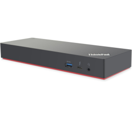 Slika izdelka: Priklopna postaja USB-C => Lenovo Thunderbolt 3 Gen2 EU 5x USB 3.1 1x USB-C 2xHDMI 2xDisplayPort LAN (40AN0135EU)