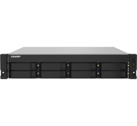 Slika izdelka: QNAP NAS strežnik za 8 diskov, 4GB ram, 2x 10Gb SFP+, 2x 2.5Gb mreža 