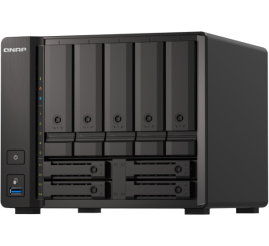 Slika izdelka: QNAP NAS strežnik za 9 diskov, 8GB ram, 1x 10Gb, 2x 2.5Gb mreža