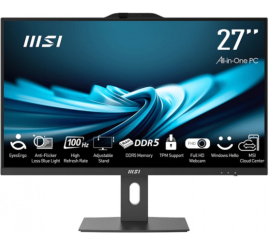Slika izdelka: Računalnik AIO MSI 68,6 cm 27,0" 1920x1080 PRO AP272P i5-14400/16GB /500GB/-/Intel 730 HDMI DP /120W-89%/Brez OS črna (AIOMSI00010)