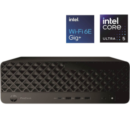 Slika izdelka: Računalnik HP SFF ProDesk 4 G1i Ultra 5-225/Q870/16GB/512GB/Intel grafika HDMI DP /280W-92%/Win11Pro 9H7U4ET#BED