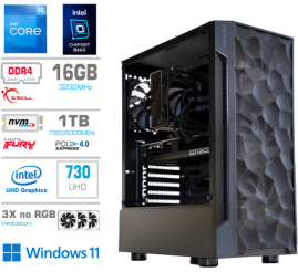 Slika izdelka: Računalnik MEGA TWR S7 i5-12400/Intel 730/16GB/1TB-4.0/750W/Win11Home RGB