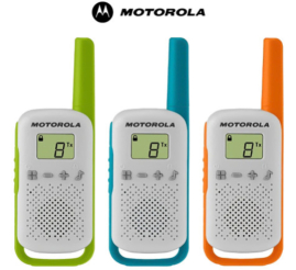 Slika izdelka: Radijska postaja MOTOROLA T42 triple pack