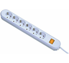 Slika izdelka: Razdelilec Razni proizvajalci 5,00m 6x230V stikalo (8203007)