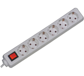 Slika izdelka: Razdelilec Razni proizvajalci 5,00m 6x230V stikalo (8203007)