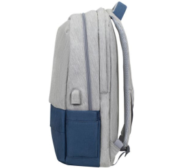 Slika izdelka: RivaCase nahrbtnik za prenosnik 17.3 7567 sivo/moder