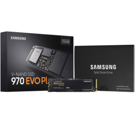 Slika izdelka: SAMSUNG 970 EVO Plus 250GB M.2 PCIe 3.0 NVMe 1.3 (MZ-V7S250BW) SSD