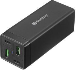 Slika izdelka: Sandberg 4 v 1 Charger 2xUSB-C in 2xUSB 65W polnilnik