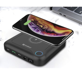 Slika izdelka: Sandberg All-in1 Laptop Powerbank 24000 mAh prenosna baterija