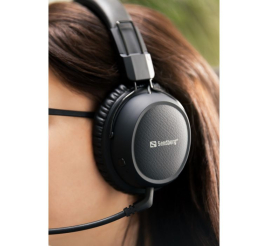 Slika izdelka: Sandberg Wireless Headset ANC FlexMic brezžične naglavne slušalke