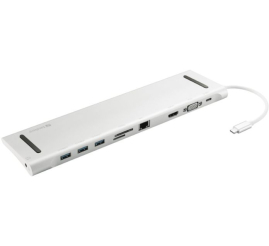 Slika izdelka: Sandberg USB-C 10 v 1 Docking Station priklopna postaja za prenosnike