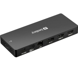 Slika izdelka: Sandberg USB-C 13 v 1 DockingStation Pro priklopna postaja