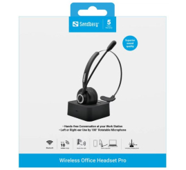 Slika izdelka: Sandberg Wireless Office Headset Pro brezžične slušalke
