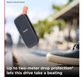 Slika izdelka: SanDisk 1TB Portable SSD 800MB/s, USB-C, USB 3.2 Gen 2