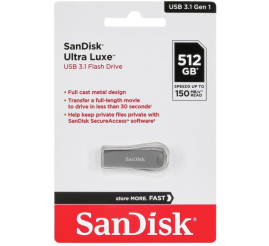 Slika izdelka: SanDisk 512GB Ultra Luxe USB 3.1
