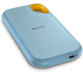 Slika izdelka: SanDisk Extreme 1TB Portable SSD 1050/1000 MB/s USB 3.2 Gen 2- modra