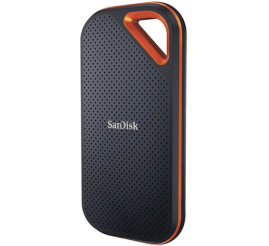 Slika izdelka: Prenosni disk SSD 2TB USB 3.2 Sandisk Extreme Portable V2 1050/1000MB/s  - (SDSSDE61-2T00-G25)