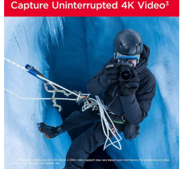 Slika izdelka: SanDisk Extreme 32GB SDHC spominska katica+ 1 leto RescuePRO Deluxe up to 100MB/s & 60MB/s Branje/Za