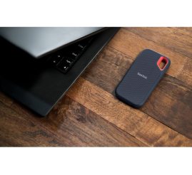 Slika izdelka: SanDisk Extreme 4TB Portable SSD 1050/1000 MB/s USB 3.2 Gen 2