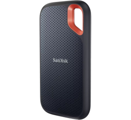 Slika izdelka: SANDISK Extreme Portable 2TB USB 3.2 Gen 1 (SDSSDE61-2T00-G25) zunanji prenosni SSD disk