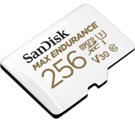 Slika izdelka: SanDisk MAX ENDURANCE microSDXC 256GB + SD Adapter