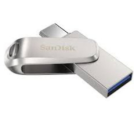 Slika izdelka: SanDisk Ultra Dual Drive Luxe USB Type-C 1TB 150MB/s USB 3.1 Gen 1, srebrn