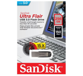 Slika izdelka: Sandisk Ultra Flair 256GB USB3.0 spominski ključek